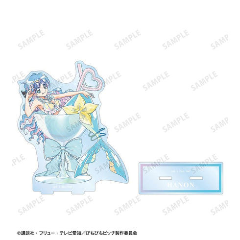 『ぴちぴちピッチ』描き下ろし 波音 カクテルグラスver. Ani-Art clear label BIGアクリルスタンド