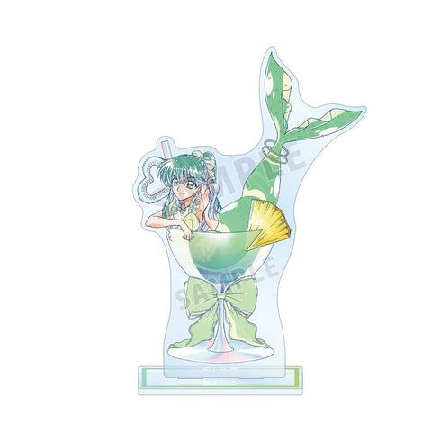 『ぴちぴちピッチ』描き下ろし リナ カクテルグラスver. Ani-Art clear label BIGアクリルスタンド