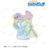 『ぴちぴちピッチ』描き下ろし 波音 カクテルグラスver. Ani-Art clear label オーロラダイカットステッカー