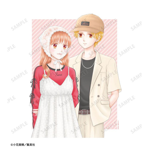 『こどものおもちゃ』小花美穂先生 描き下ろし 倉田紗南&羽山秋人 令和ファッションver. F3号キャンバスボード