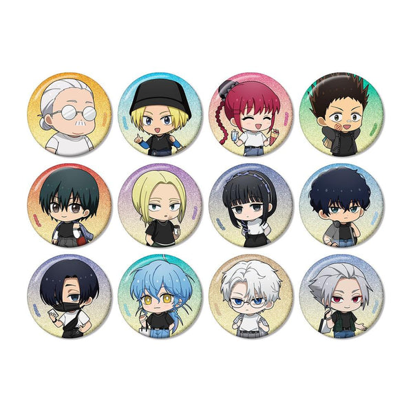 『SAKAMOTO DAYS』トレーディング ちびキャラ ショッピングver. グリッター缶バッジ(単位/BOX)