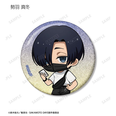 『SAKAMOTO DAYS』トレーディング ちびキャラ ショッピングver. グリッター缶バッジ(単位/BOX)