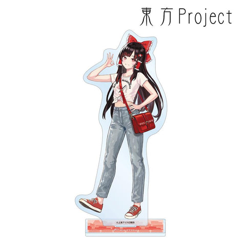 《东方Project》松本能人绘制 博丽灵梦 现代风时尚版 vol.2 大型亚克力立牌