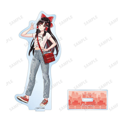 《东方Project》松本能人绘制 博丽灵梦 现代风时尚版 vol.2 大型亚克力立牌