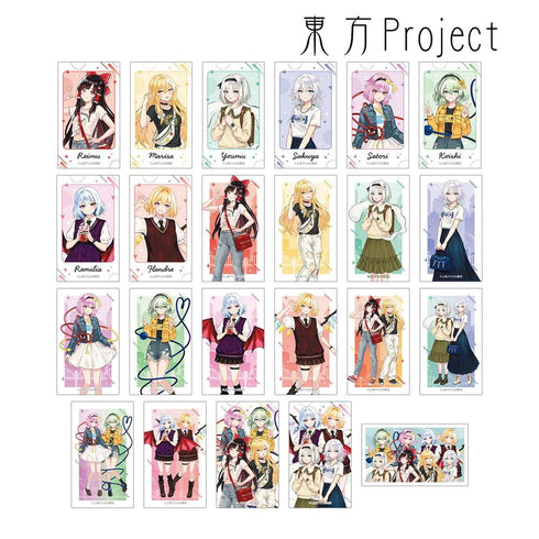 《東方Project》松本能人插畫 現代風時尚版 vol.2 收藏插畫卡 (單位/盒)