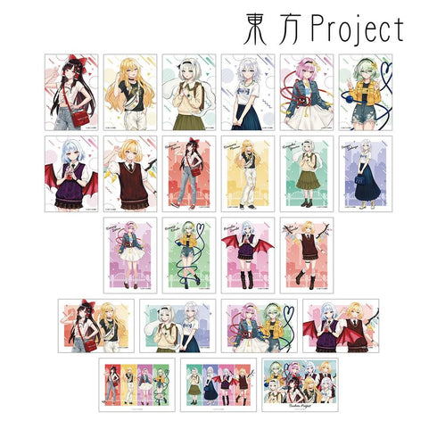 《東方Project》松本能人插畫 現代風時尚版 vol.2 收藏卡 (單位/盒)