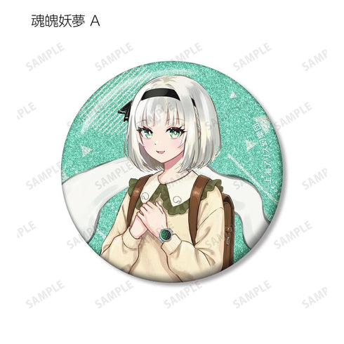 《東方Project》松本能人插畫 現代風時尚版 vol.2 閃粉收藏徽章(單位/盒)