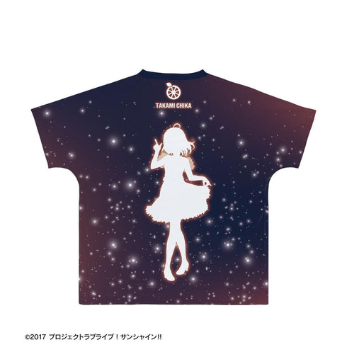『ラブライブ!サンシャイン!!』描き下ろし 高海千歌 3rdソロコンサートver. フルグラフィックTシャツユニセックス