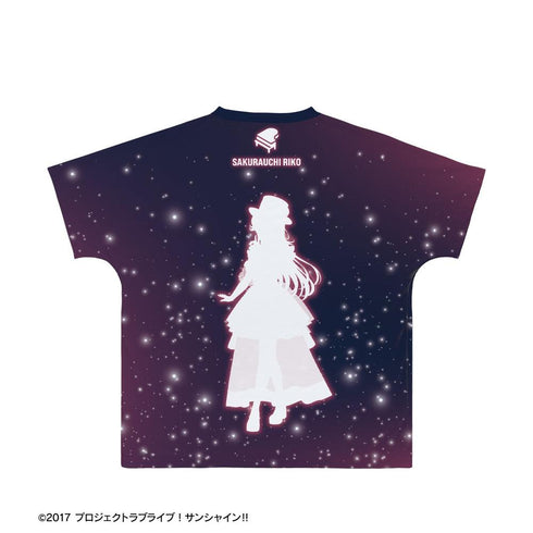 『ラブライブ!サンシャイン!!』描き下ろし 桜内梨子 3rdソロコンサートver. フルグラフィックTシャツユニセックス