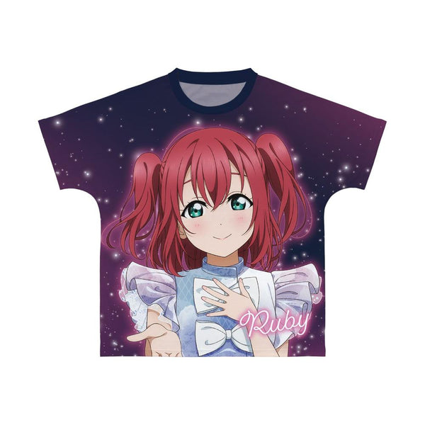 『ラブライブ!サンシャイン!!』描き下ろし 黒澤ルビィ 3rdソロコンサートver. フルグラフィックTシャツユニセックス