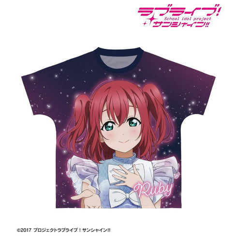 『ラブライブ!サンシャイン!!』描き下ろし 黒澤ルビィ 3rdソロコンサートver. フルグラフィックTシャツユニセックス