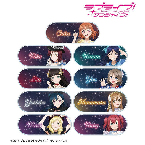 『ラブライブ!サンシャイン!!』描き下ろし 3rdソロコンサートver. トレーディングアクリルネームプレート(単位/BOX)