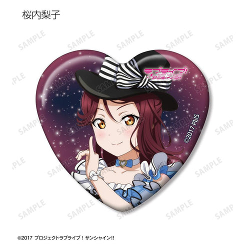 『ラブライブ!サンシャイン!!』描き下ろし 3rdソロコンサートver. トレーディングハート型缶バッジ(単位/BOX)