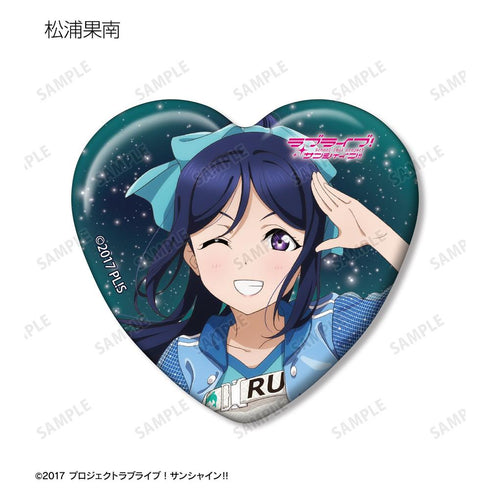 『ラブライブ!サンシャイン!!』描き下ろし 3rdソロコンサートver. トレーディングハート型缶バッジ(単位/BOX)