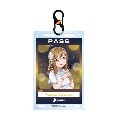『ラブライブ!サンシャイン!!』描き下ろし 国木田花丸 3rdソロコンサートver. カラビナ付きカード型アクリルキーホルダー