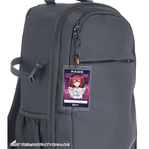 『ラブライブ!サンシャイン!!』描き下ろし 黒澤ルビィ 3rdソロコンサートver. カラビナ付きカード型アクリルキーホルダー