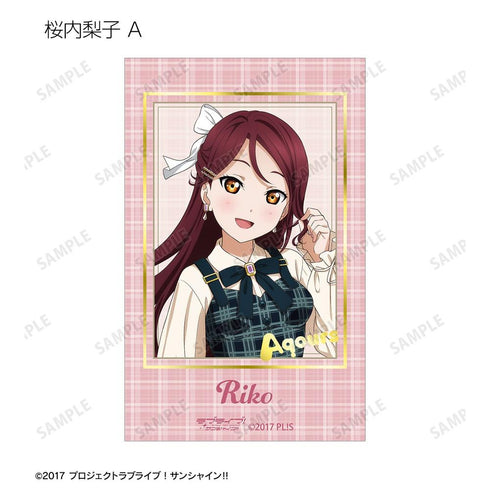 『ラブライブ!サンシャイン!!』描き下ろし チェックワンピース衣装ver. トレーディング箔押しカード(単位/BOX)