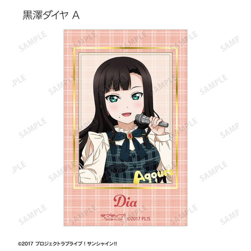 『ラブライブ!サンシャイン!!』描き下ろし チェックワンピース衣装ver. トレーディング箔押しカード(単位/BOX)