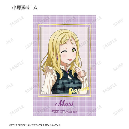『ラブライブ!サンシャイン!!』描き下ろし チェックワンピース衣装ver. トレーディング箔押しカード(単位/BOX)