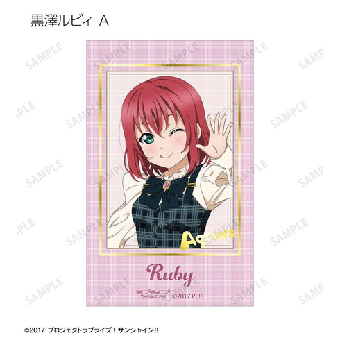 『ラブライブ!サンシャイン!!』描き下ろし チェックワンピース衣装ver. トレーディング箔押しカード(単位/BOX)