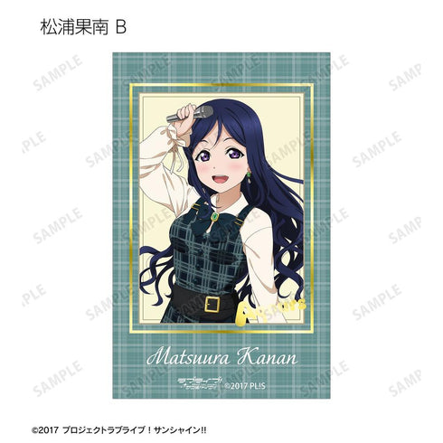 『ラブライブ!サンシャイン!!』描き下ろし チェックワンピース衣装ver. トレーディング箔押しカード(単位/BOX)