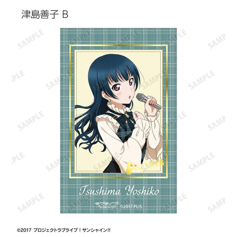 『ラブライブ!サンシャイン!!』描き下ろし チェックワンピース衣装ver. トレーディング箔押しカード(単位/BOX)