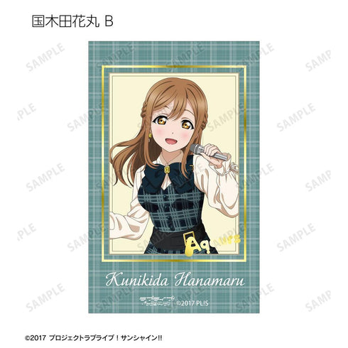 『ラブライブ!サンシャイン!!』描き下ろし チェックワンピース衣装ver. トレーディング箔押しカード(単位/BOX)