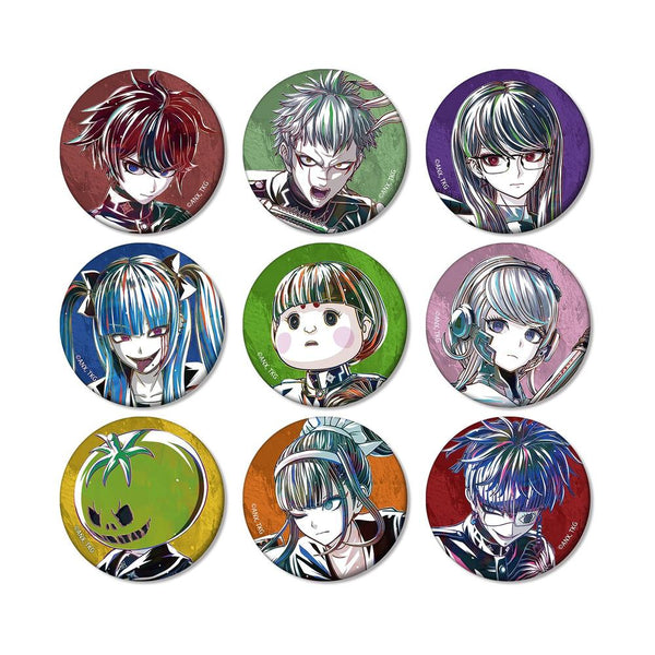 "HUNDRED LINE -Final Defense Academy-" Trading Ani-Art Matte Pin Badge Ver. A (Sold by the box)