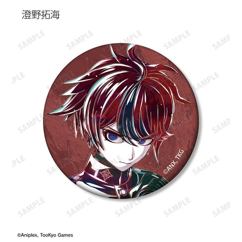 "HUNDRED LINE -Final Defense Academy-" Trading Ani-Art Matte Pin Badge Ver. A (Sold by the box)