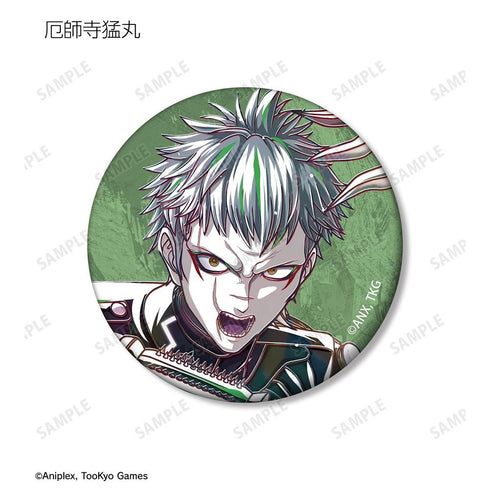 "HUNDRED LINE -Final Defense Academy-" Trading Ani-Art Matte Pin Badge Ver. A (Sold by the box)