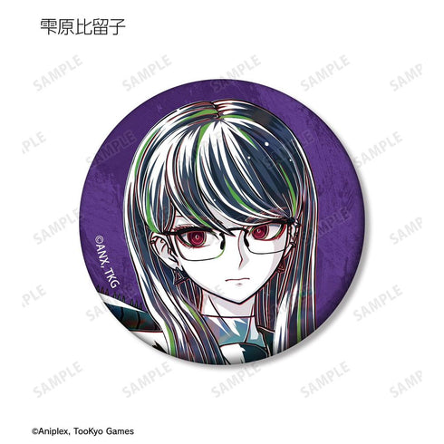 "HUNDRED LINE -Final Defense Academy-" Trading Ani-Art Matte Pin Badge Ver. A (Sold by the box)
