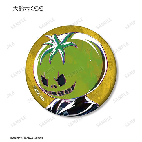 "HUNDRED LINE -Final Defense Academy-" Trading Ani-Art Matte Pin Badge Ver. A (Sold by the box)