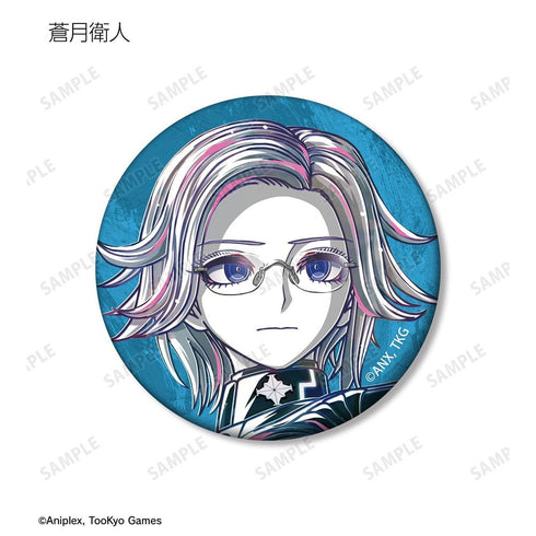 "HUNDRED LINE -Final Defense Academy-" Trading Ani-Art Matte Pin Badge Ver. B (Sold by the box)