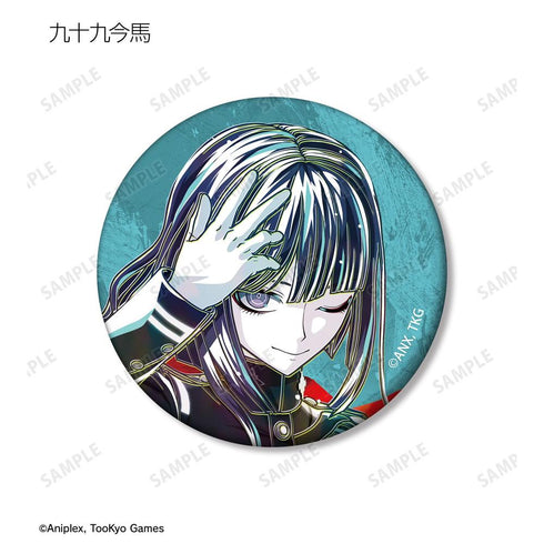 "HUNDRED LINE -Final Defense Academy-" Trading Ani-Art Matte Pin Badge Ver. B (Sold by the box)
