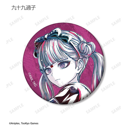 "HUNDRED LINE -Final Defense Academy-" Trading Ani-Art Matte Pin Badge Ver. B (Sold by the box)
