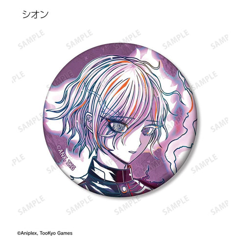 "HUNDRED LINE -Final Defense Academy-" Trading Ani-Art Matte Pin Badge Ver. B (Sold by the box)