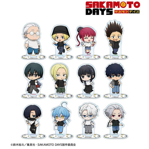 『SAKAMOTO DAYS』トレーディング ちびキャラ ショッピングver. アクリルスタンド(単位/BOX)