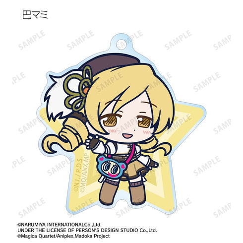 『魔法少女まどか☆マギカ〈ワルプルギスの廻天〉』ANGEL BLUEコラボ トレーディング ちびキャラ アクリルキーホルダー(単位/BOX)