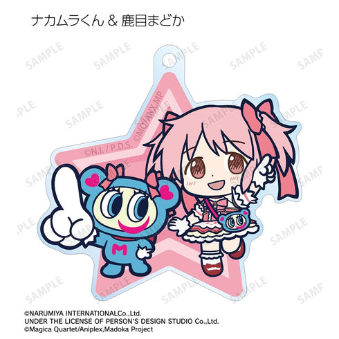 『魔法少女まどか☆マギカ〈ワルプルギスの廻天〉』ANGEL BLUEコラボ トレーディング ちびキャラ アクリルキーホルダー(単位/BOX)