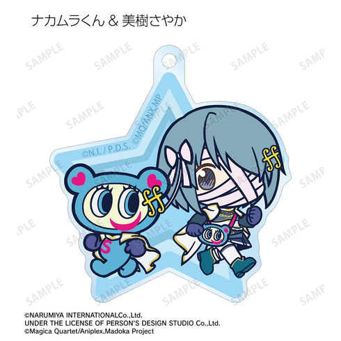 『魔法少女まどか☆マギカ〈ワルプルギスの廻天〉』ANGEL BLUEコラボ トレーディング ちびキャラ アクリルキーホルダー(単位/BOX)