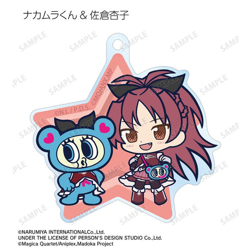 『魔法少女まどか☆マギカ〈ワルプルギスの廻天〉』ANGEL BLUEコラボ トレーディング ちびキャラ アクリルキーホルダー(単位/BOX)
