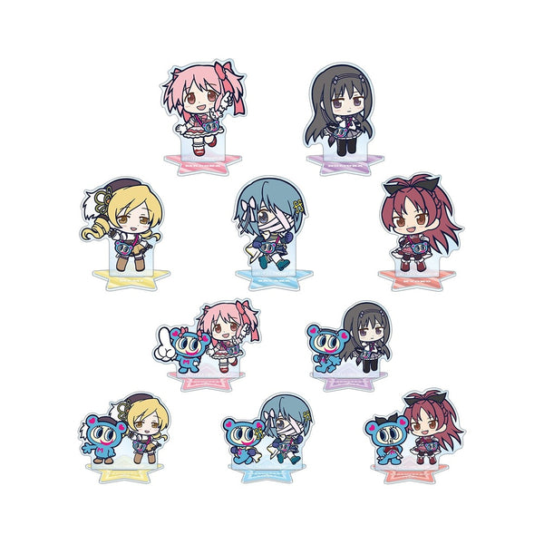 『魔法少女まどか☆マギカ〈ワルプルギスの廻天〉』ANGEL BLUEコラボ トレーディング ちびキャラ アクリルスタンド(単位/BOX)
