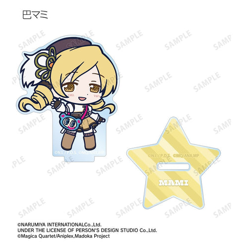 『魔法少女まどか☆マギカ〈ワルプルギスの廻天〉』ANGEL BLUEコラボ トレーディング ちびキャラ アクリルスタンド(単位/BOX)