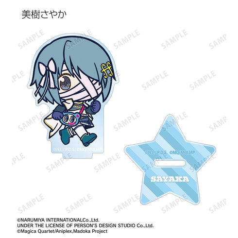 『魔法少女まどか☆マギカ〈ワルプルギスの廻天〉』ANGEL BLUEコラボ トレーディング ちびキャラ アクリルスタンド(単位/BOX)