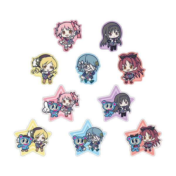 『魔法少女まどか☆マギカ〈ワルプルギスの廻天〉』ANGEL BLUEコラボ トレーディング ちびキャラ ダイカットステッカー(単位/BOX)