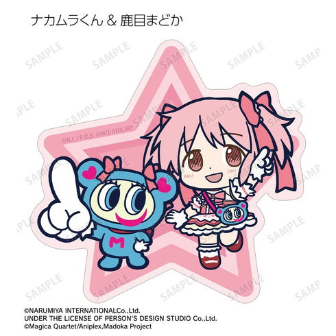 『魔法少女まどか☆マギカ〈ワルプルギスの廻天〉』ANGEL BLUEコラボ トレーディング ちびキャラ ダイカットステッカー(単位/BOX)