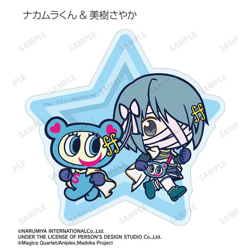 『魔法少女まどか☆マギカ〈ワルプルギスの廻天〉』ANGEL BLUEコラボ トレーディング ちびキャラ ダイカットステッカー(単位/BOX)