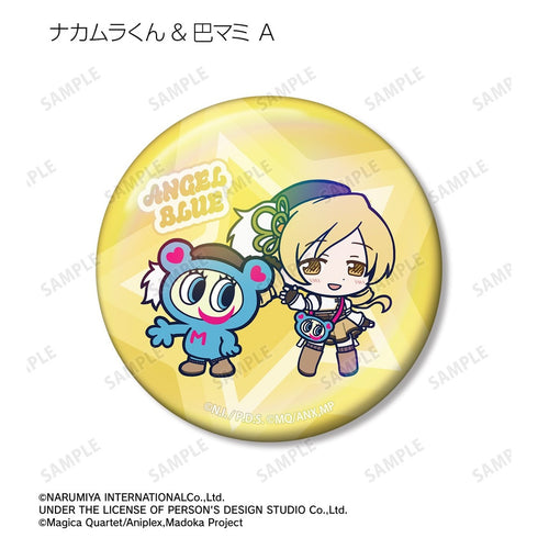 『魔法少女まどか☆マギカ〈ワルプルギスの廻天〉』ANGEL BLUEコラボ トレーディング ちびキャラ オーロラ缶バッジ(単位/BOX)