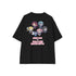 『魔法少女まどか☆マギカ〈ワルプルギスの廻天〉』ANGEL BLUEコラボ 集合 ちびキャラ BIGシルエットTシャツユニセックス