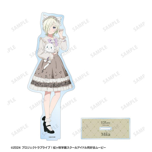『ラブライブ!虹ヶ咲学園スクールアイドル同好会』描き下ろし ミア・テイラー 音符ロリータver. 特大アクリルスタンド